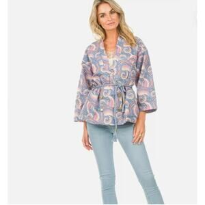 ANTIK BATIK Anthropologie Pietra Kimono Jacket XS/36